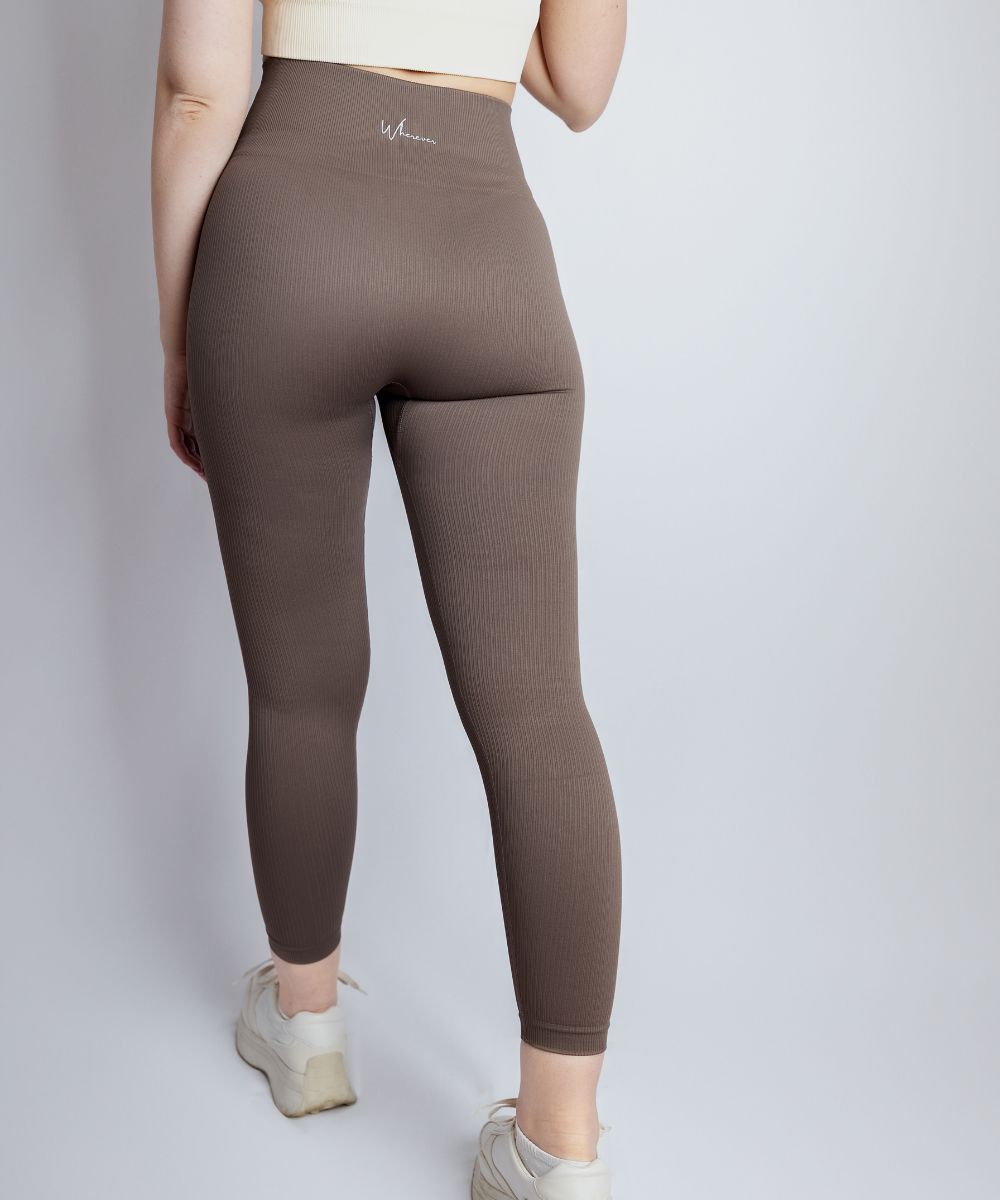 Wherever Brownish Seamless Tights