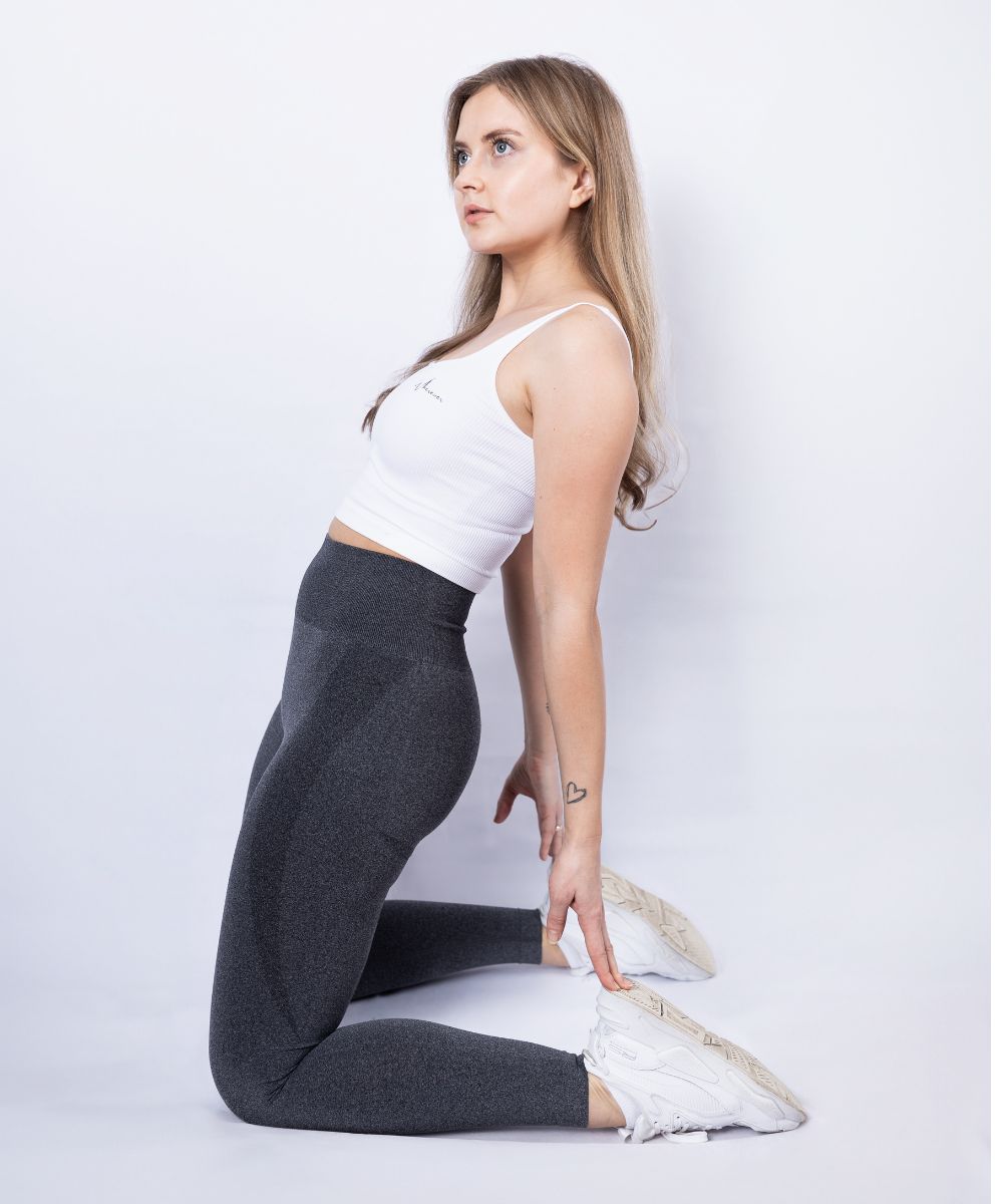 Wherever Dark Grey Workout Tights