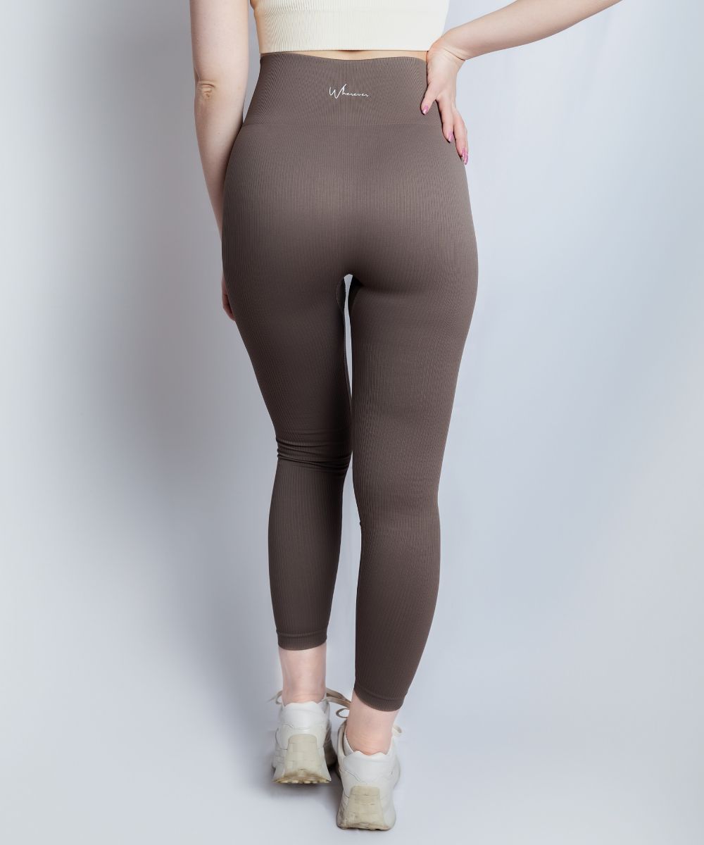 Wherever Brownish Seamless Tights